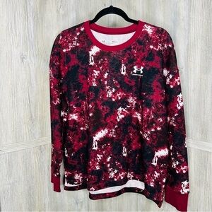 Under Armour Rival Printed Crew Sweatshirt